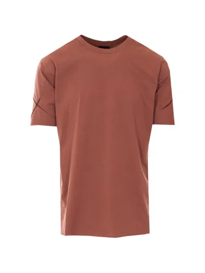 Thom Krom Crewneck Oversized T-shirt In Brown