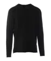 Thom Krom Crew-neck Pullover In Black
