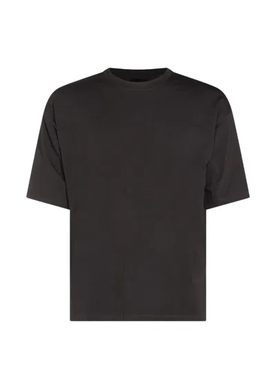 Thom Krom Crewneck Short-sleeved T-shirt In Gray