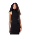 Thom Krom Crinkled-finish Tank Top In Black