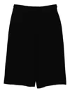 Thom Krom Cropped Trousers In Black