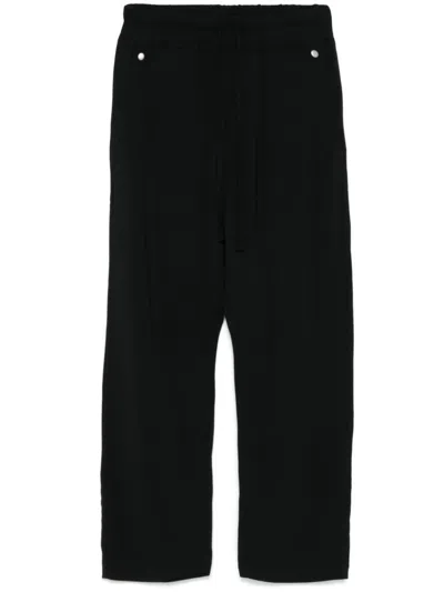 Thom Krom Cropped Trousers In Schwarz