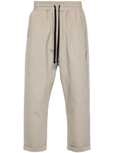 Thom Krom Dart-detail Trousers In Grey