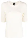 Thom Krom Decorative-stitching T-shirt In Neutrals