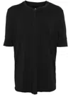 Thom Krom Distressed-finish T-shirt In Grey