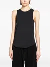 Thom Krom Distressed Tank Top In Black