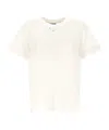 Thom Krom Distressed T-shirt In White
