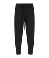 Thom Krom Low-crotch Drawstring Track Pants In Black