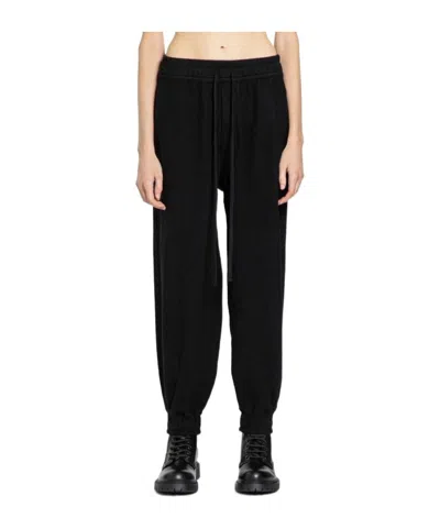 THOM KROM DRAWSTRING CUFFED-HEM TRACK PANTS