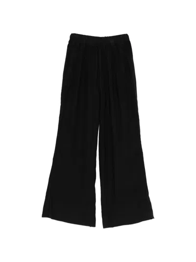 Thom Krom Drawstring-fastening Trousers In Black