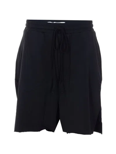 Thom Krom Drawstring Shorts In Black