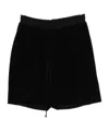 Thom Krom Drawstring Shorts In Black
