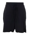 Thom Krom Elasticated Drawstring Shorts In Blue