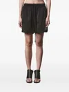 Thom Krom Drawstring Shorts In Blue