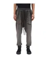 Thom Krom Drawstring Sweatpants In Gray