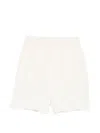 Thom Krom Drawstring Track Shorts In White