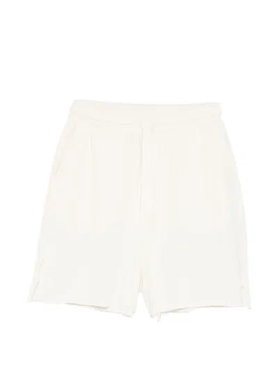 Thom Krom Drawstring Track Shorts In White