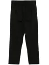 Thom Krom Drawstring Trousers In Black