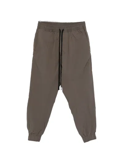Thom Krom Drawstring Trousers In Green
