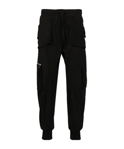 Thom Krom Drawstring-waist Cargo Shorts In Black