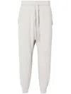 Thom Krom Drop-crotch Panelled Track Pants In Grey