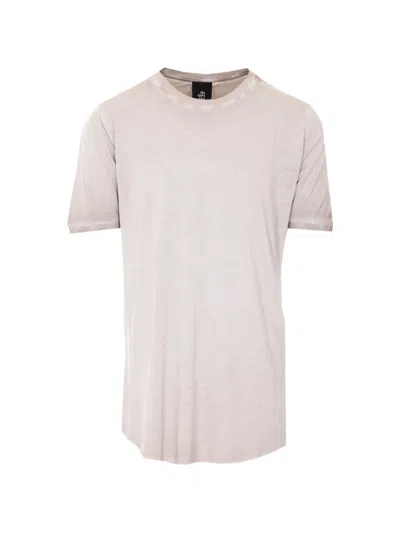 Thom Krom Dyed Crewneck T-shirt In Pink