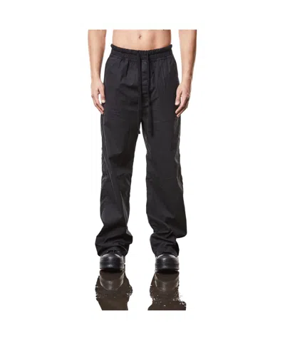 Thom Krom Elastic Waist Casual Pants In Black
