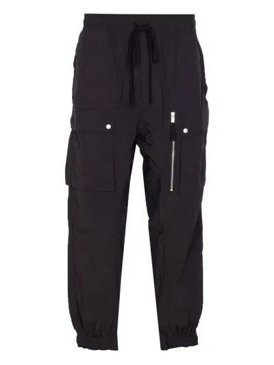 THOM KROM ELASTICATED-WAIST CARGO TROUSERS