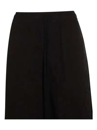Thom Krom Elasticated-waist Trousers In Black