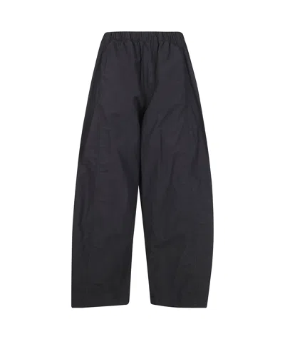 Thom Krom Elasticated-waistband Trousers In Black