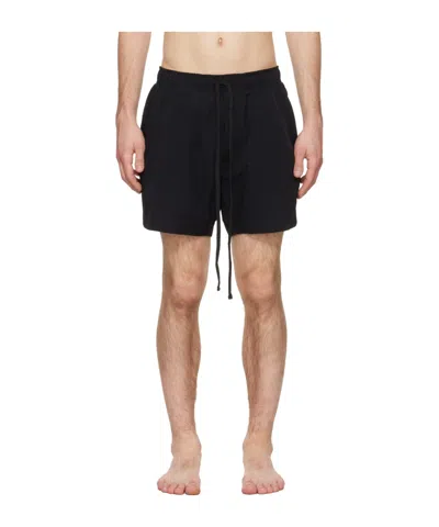 Thom Krom Elasticated-waistband Shorts In Black