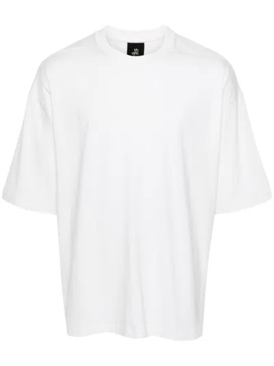 Thom Krom Embroidered-motif T-shirt In Neutrals