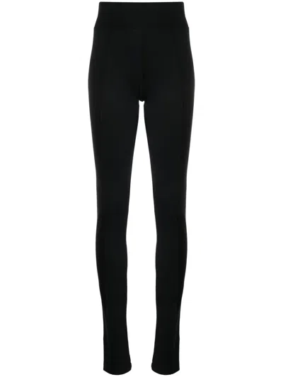 Thom Krom Exposed-seam Detail Trousers In Black