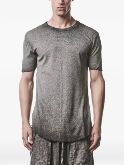 Thom Krom Faded-effect T-shirt In Gray
