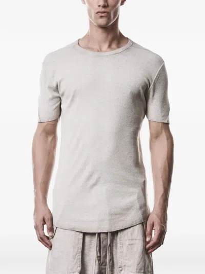 Thom Krom Fine-ribbed T-shirt In White