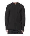 Thom Krom Gathered-detail Button Shirt In Black