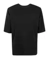 Thom Krom Worked Tshirt In Black