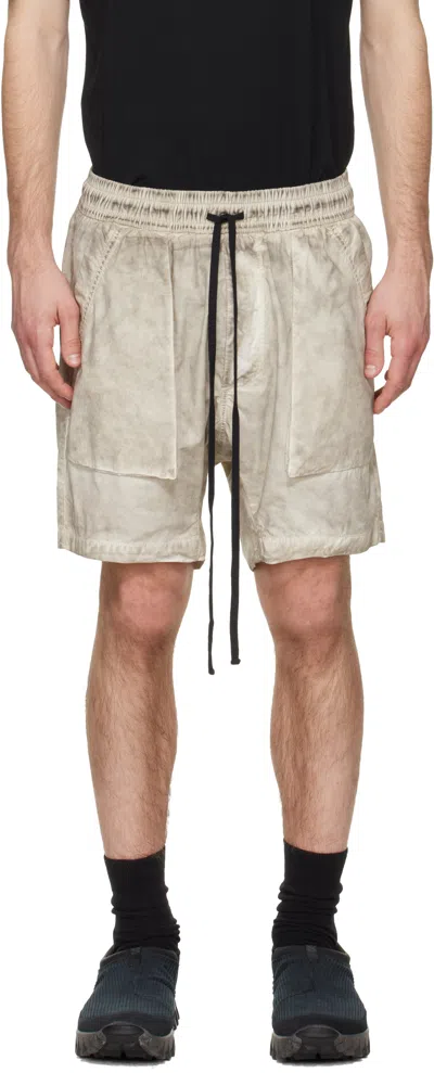 Thom Krom Gray M P 37 Shorts In White