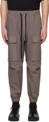 Thom Krom Gray M P 7 Cargo Pants In Rock