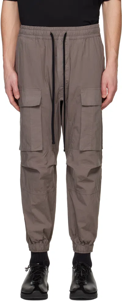 Thom Krom Gray M P 7 Cargo Pants In Rock