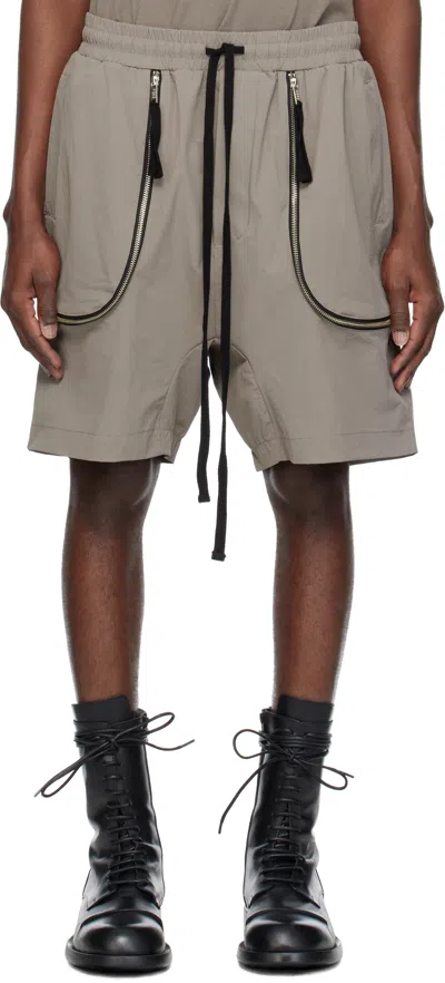 Thom Krom Gray M St 489 Shorts In Rock