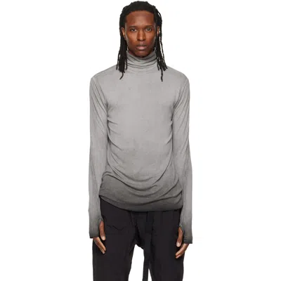 Thom Krom Gray Ts 1003 Turtleneck