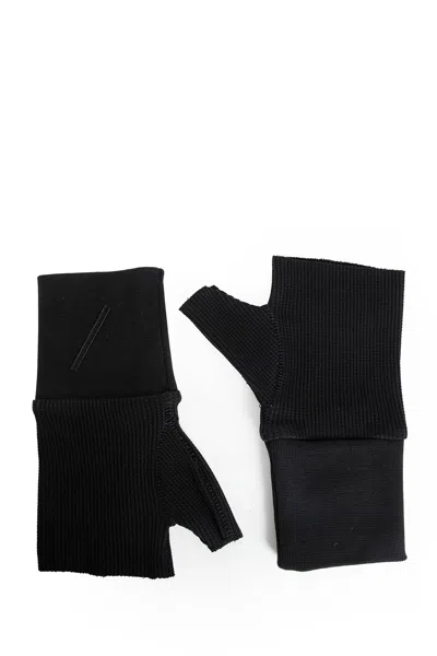 Thom Krom Guanti Senza Dita W52 In Black