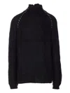 Thom Krom High-neck Long-sleeve Sweater In Black