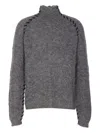 Thom Krom High-neck Sweater In Multi