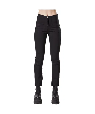 Thom Krom High-waisted Casual Pants In Black