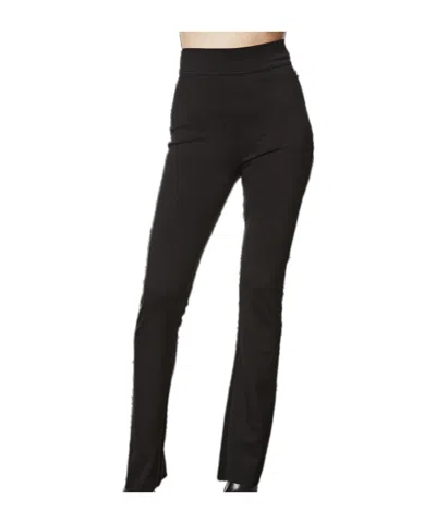 Thom Krom High-waisted Flared Trousers In Black