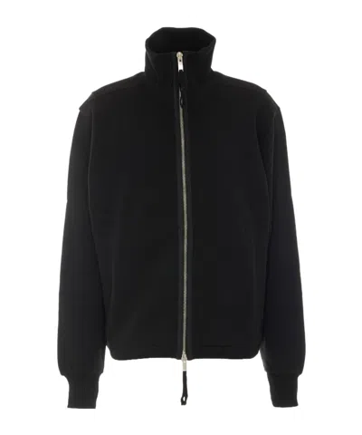 Thom Krom High-neck Zip-up Cardigan In Blue