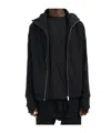 Thom Krom Hooded Casual Jacket In Black