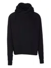 Thom Krom Hooded Men Sweatshirt In Black